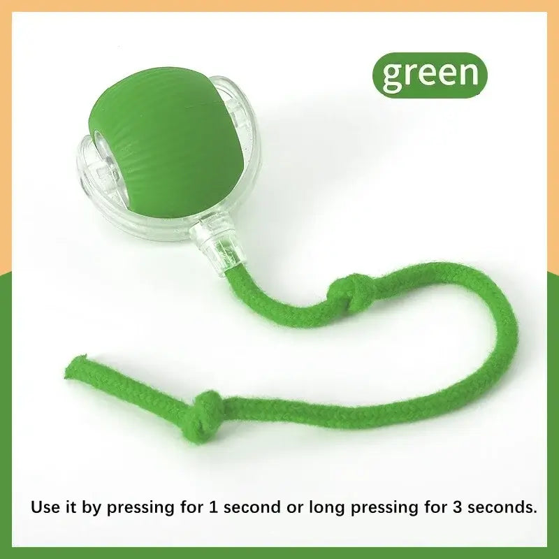 Smart Dog Toy Ball Electronic Interactive Pet Toy Moving Ball USB Automatic Moving Bouncing for Puppy Birthday Gift Cat Products